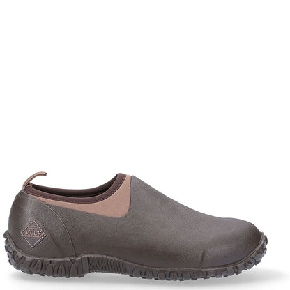 Muck Boots Mens RHS Muckster II Low Shoes in Bark #colour_bark