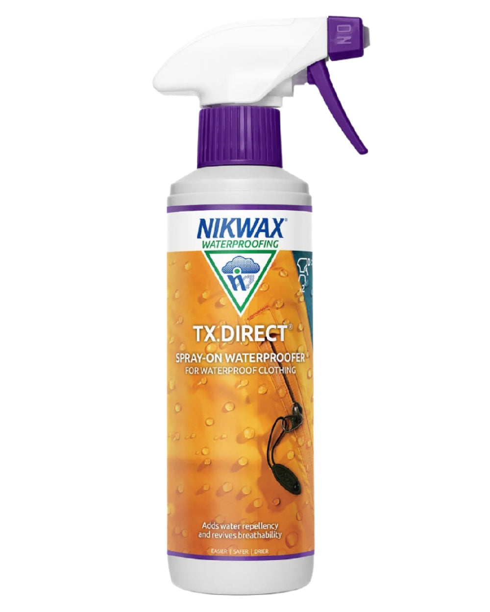 300ml Nikwax TX Direct Spray-On on white background
