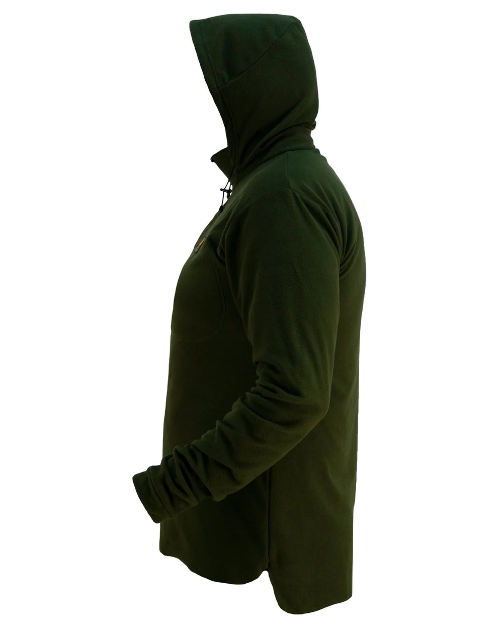 Olive Coloured Swazi Brocco Shirt on white background #colour_olive