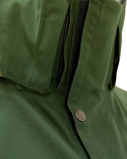 Olive Coloured Swazi Wapiti Xp Jacket On A White Background #colour_olive