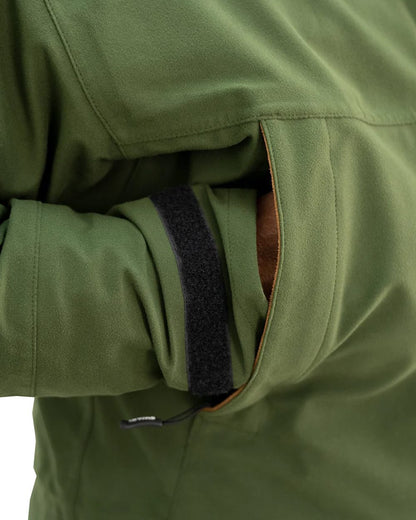 Olive Coloured Swazi Wapiti Xp Jacket On A White Background #colour_olive