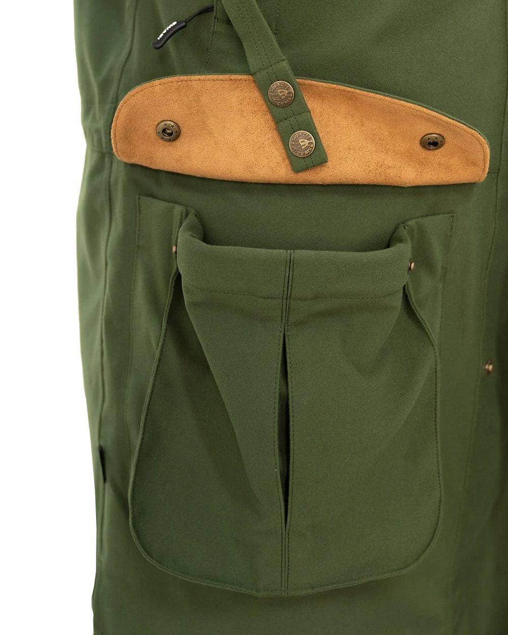 Olive Coloured Swazi Wapiti Xp Jacket On A White Background #colour_olive