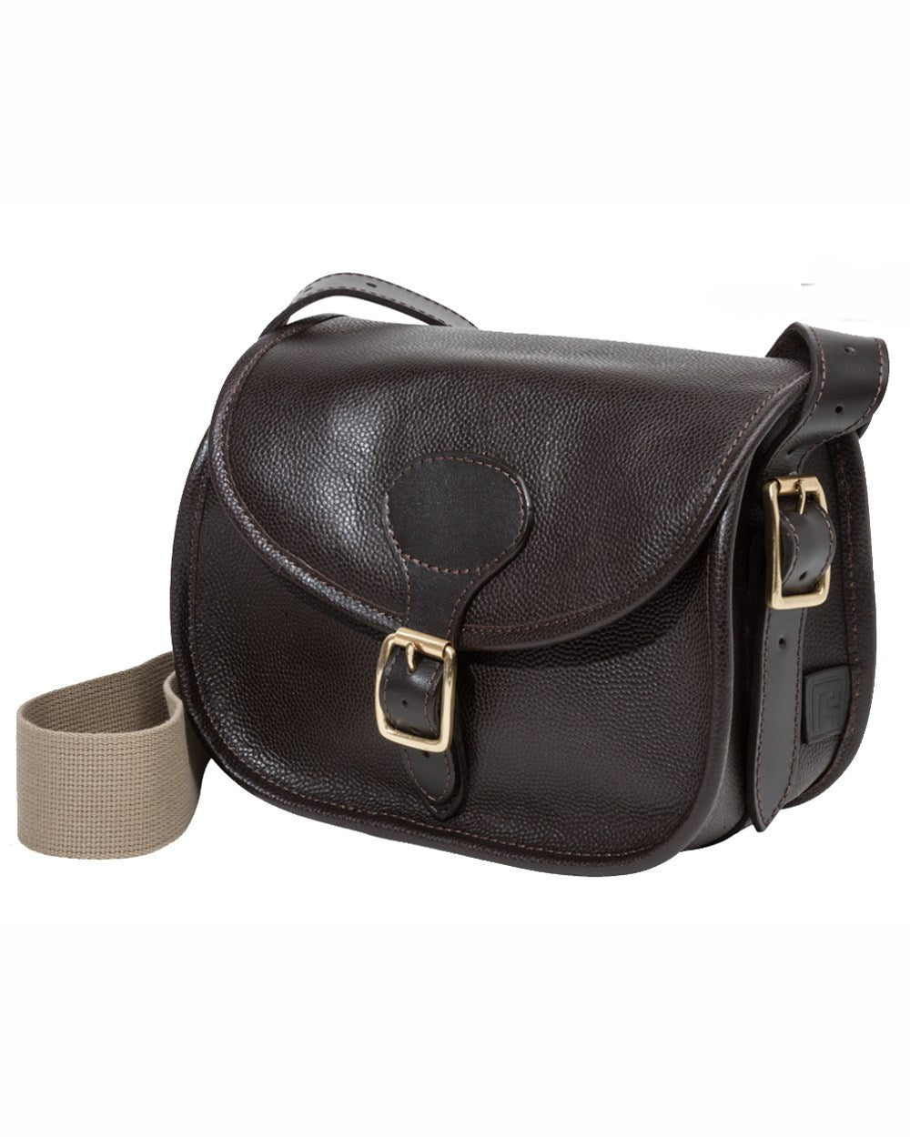 Stockbridge coloured Parker-Hale Cartridge Bag on white background #colour_stockbridge