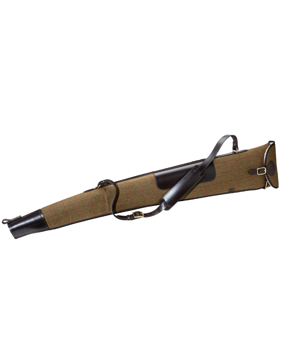 Hambledon Tweed coloured Parker-Hale Shotgun Slip on white background #colour_hambledon-tweed