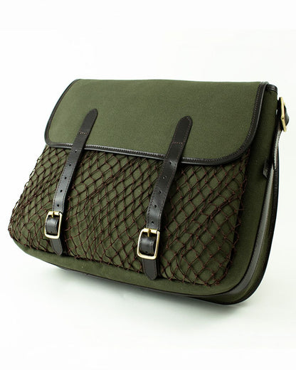 Alton Green coloured Parker-Hale Game Bag on white background #colour_alton-green