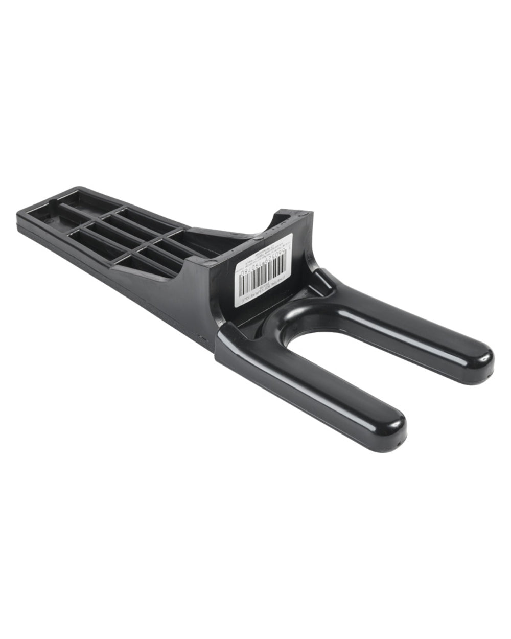 Black coloured Percussion Boot Jack on white background #colour_black