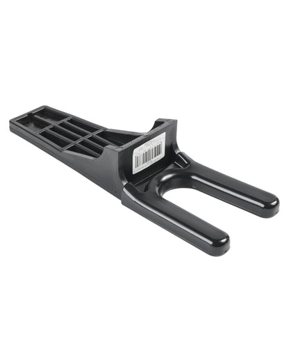 Black coloured Percussion Boot Jack on white background #colour_black