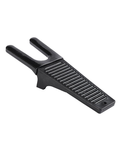 Black coloured Percussion Boot Jack on white background #colour_black
