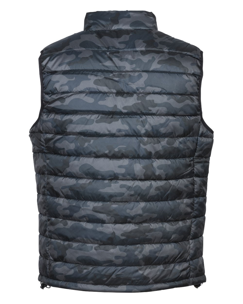 Camo Grey coloured Percussion Camo Trek Vest on white background #colour_camo-grey