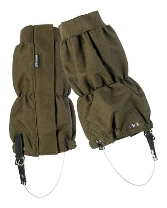 Khaki coloured Percussion Childrens Gaiters on white background #colour_khaki