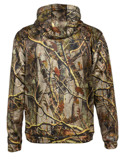 Ghostcamo Forest Evo coloured Percussion Hooded Sweatshirt on white background #colour_ghostcamo-forest-evo