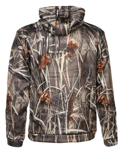 Ghostcamo Wet coloured Percussion Hooded Sweatshirt on white background #colour_ghostcamo-wet