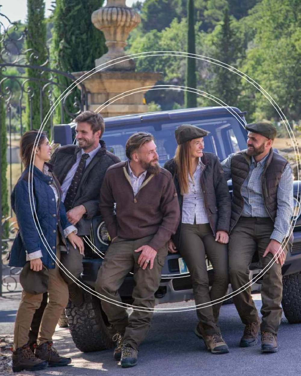 Blue coloured Percussion Ladies Edinburgh Quilted Jacket on street background #colour_blue