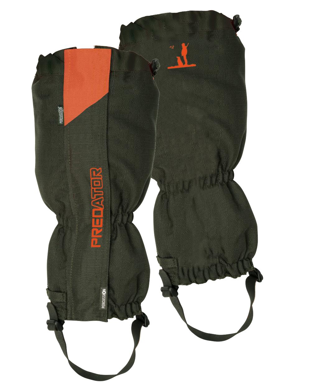 Khaki coloured Percussion Predator R2 Hunting Gaiters on white background #colour_khaki