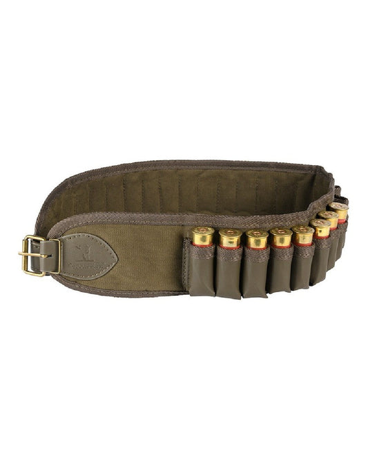 Khaki coloured Percussion Rambouillet Cartridge Belt on white background #colour_khaki