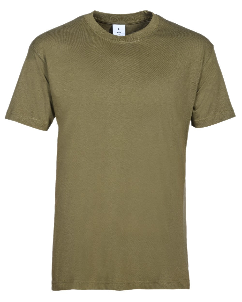Khaki Beige Camo coloured Percussion T-Shirts Camo Three Pack on white background #colour_khaki-beige-camo