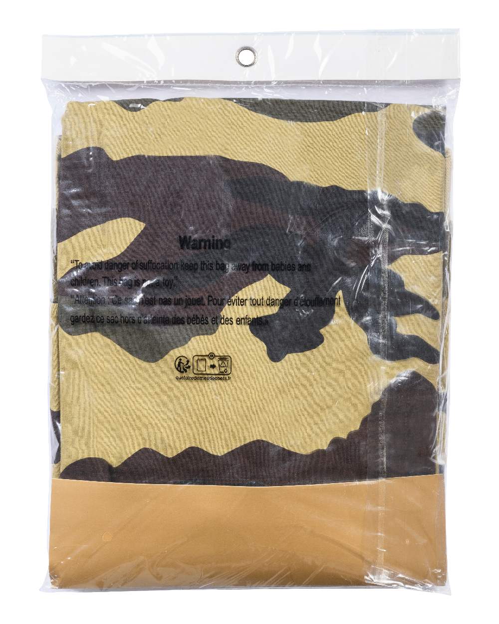 Khaki Beige Camo coloured Percussion T-Shirts Camo Three Pack on white background #colour_khaki-beige-camo