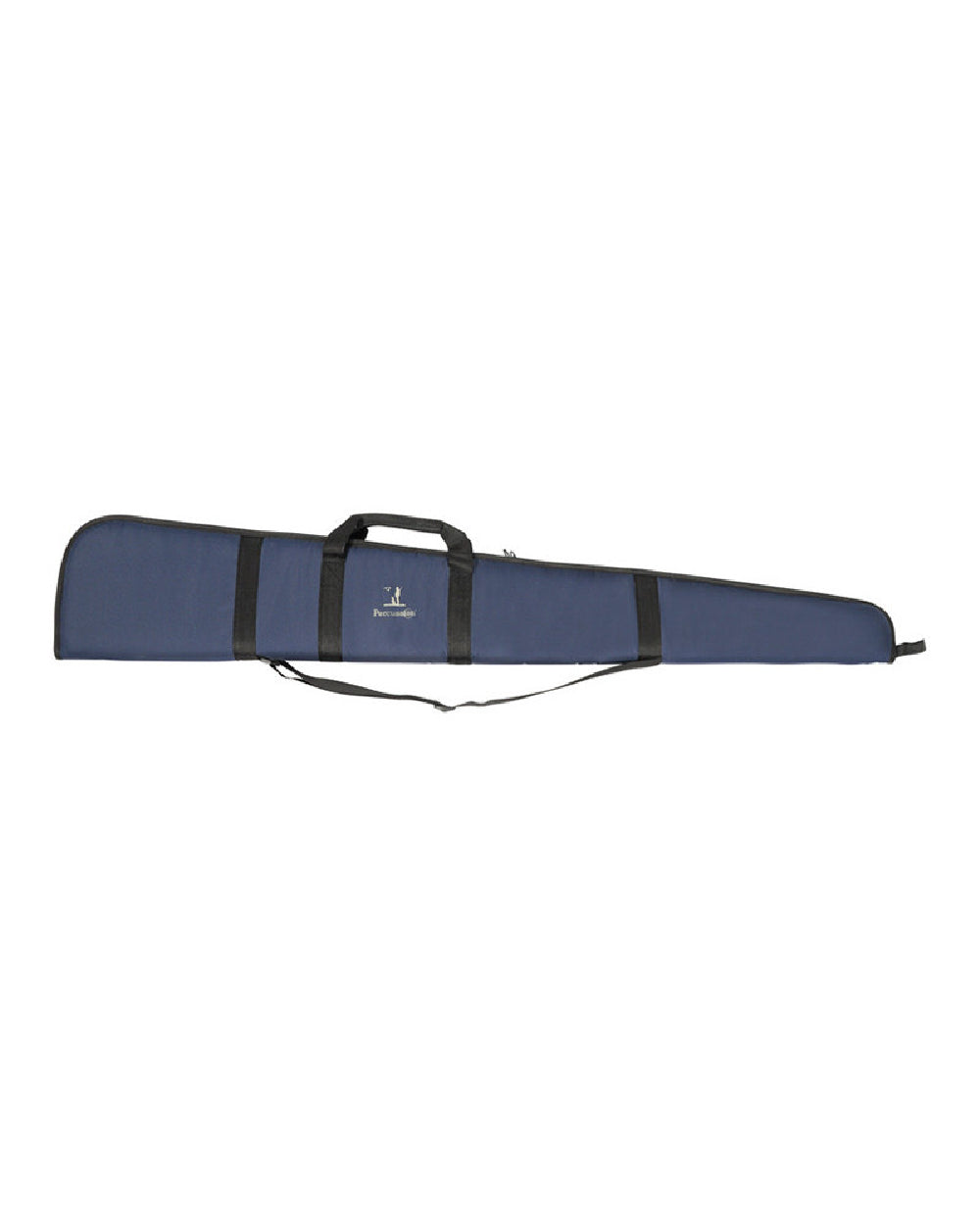 Navy coloured Percussion Clay Shooting Shotgun Slip on white background #colour_navy