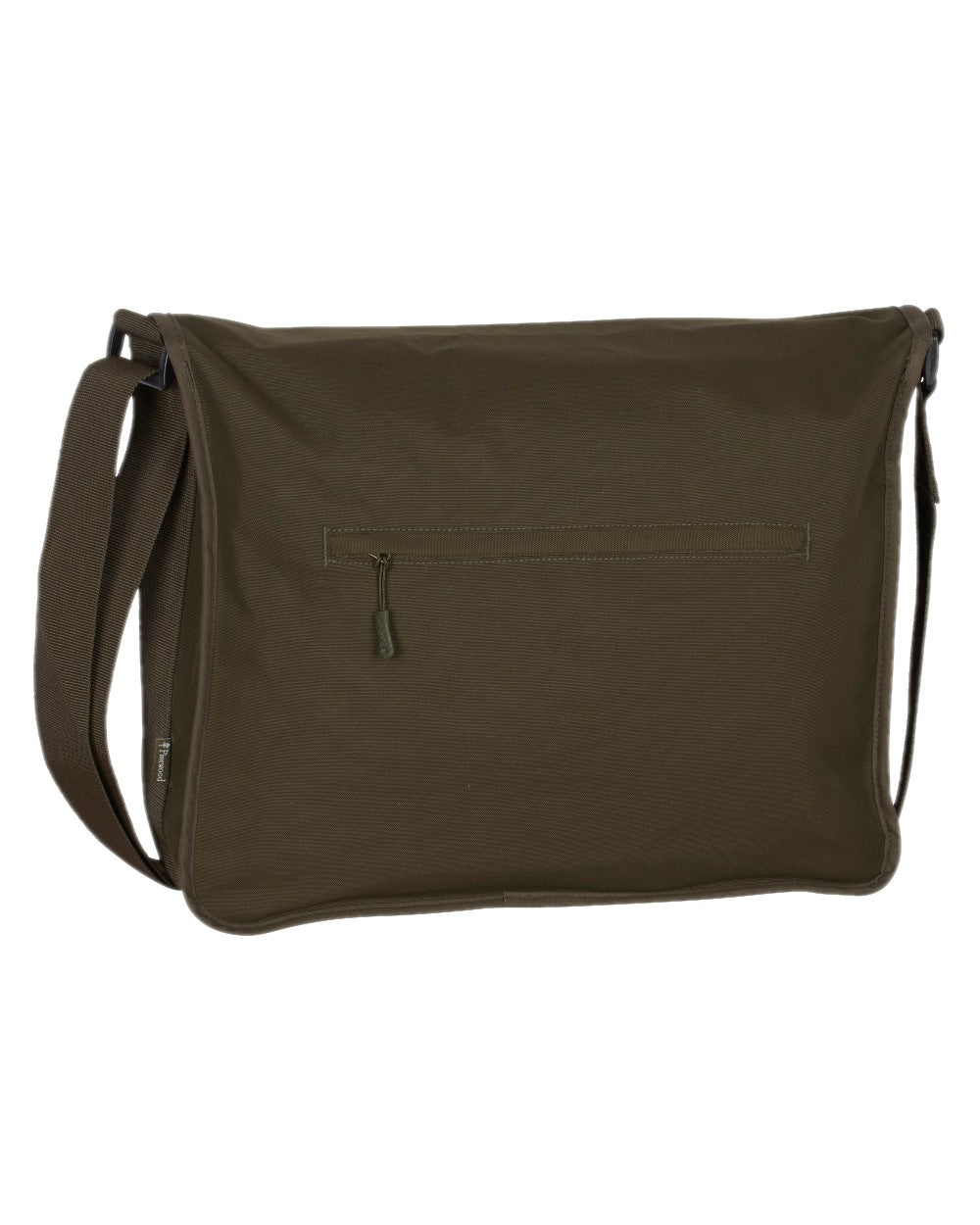 Moss Green Coloured Pinewood Dog Sports Shoulder Bag on white background #colour_moss-green