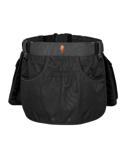 Black Dark Anthracite Coloured Pinewood Dog Sports Utility Belt on white background #colour_black-dark-anthracite