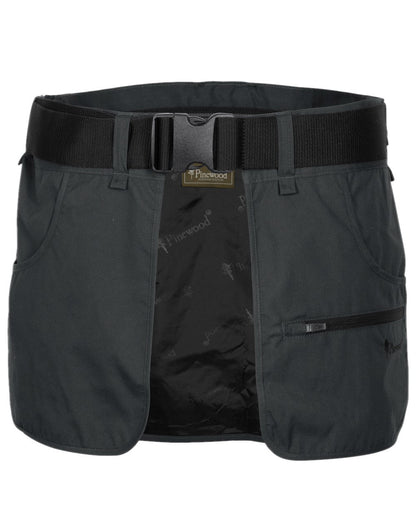 Dark Anthracite Coloured Pinewood Dog Sports Waist Belt on white background #colour_dark-anthracite