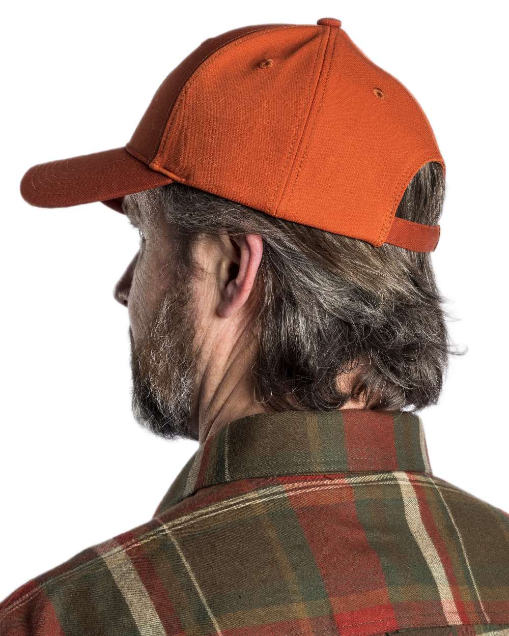 Terracotta Coloured Pinewood Finnveden Hybrid Cap on white background #colour_terracotta