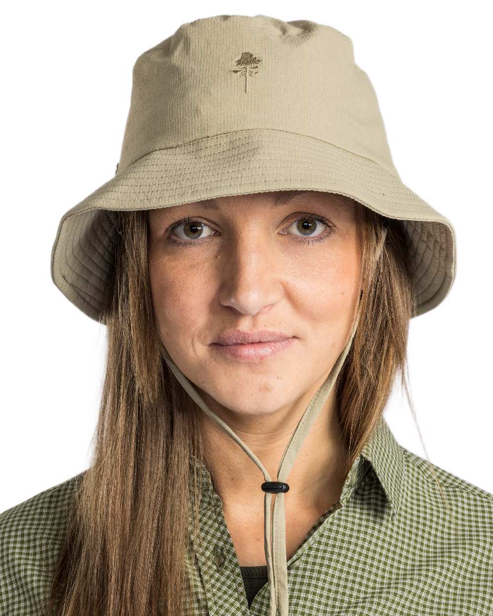 Light Khaki Coloured Pinewood Insectsafe Hat on white background #colour_light-khaki