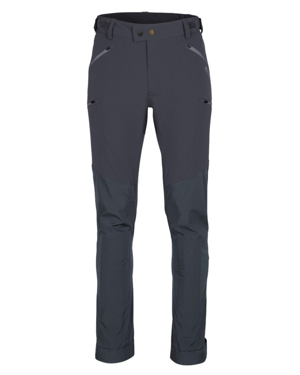 Indigo Blue Coloured Pinewood Mens Abisko Brenton Trousers on white background #colour_indigo-blue