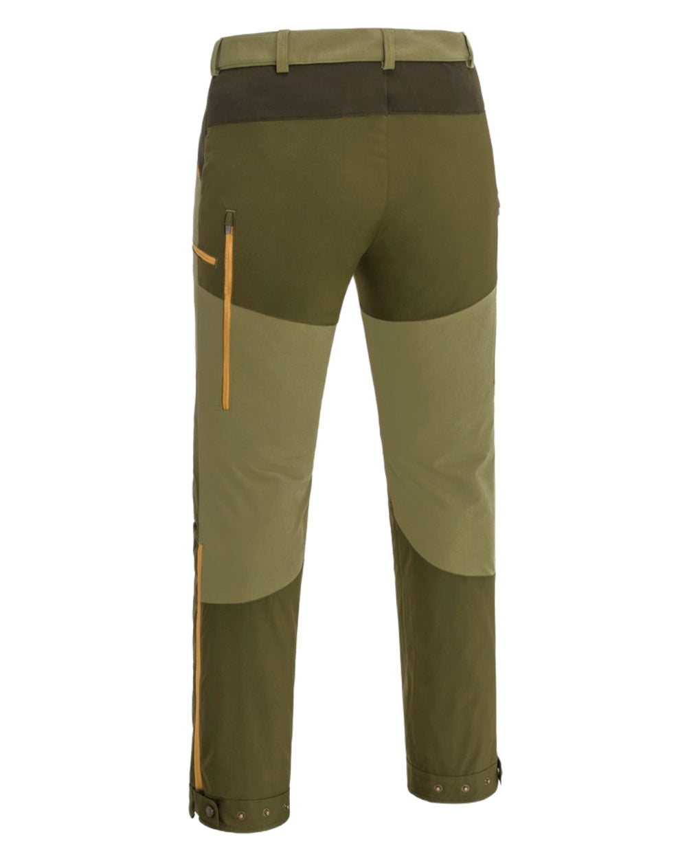 Leaf Hunting Olive Coloured Pinewood Mens Abisko Brenton Trousers on white background #colour_leaf-hunting-olive