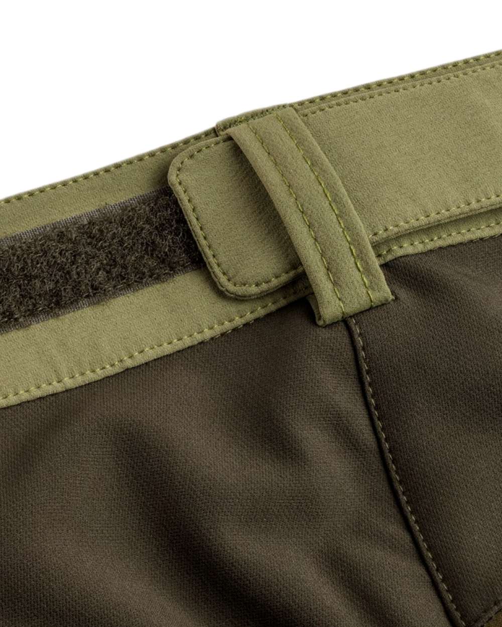Leaf Hunting Olive Coloured Pinewood Mens Abisko Brenton Trousers on white background #colour_leaf-hunting-olive