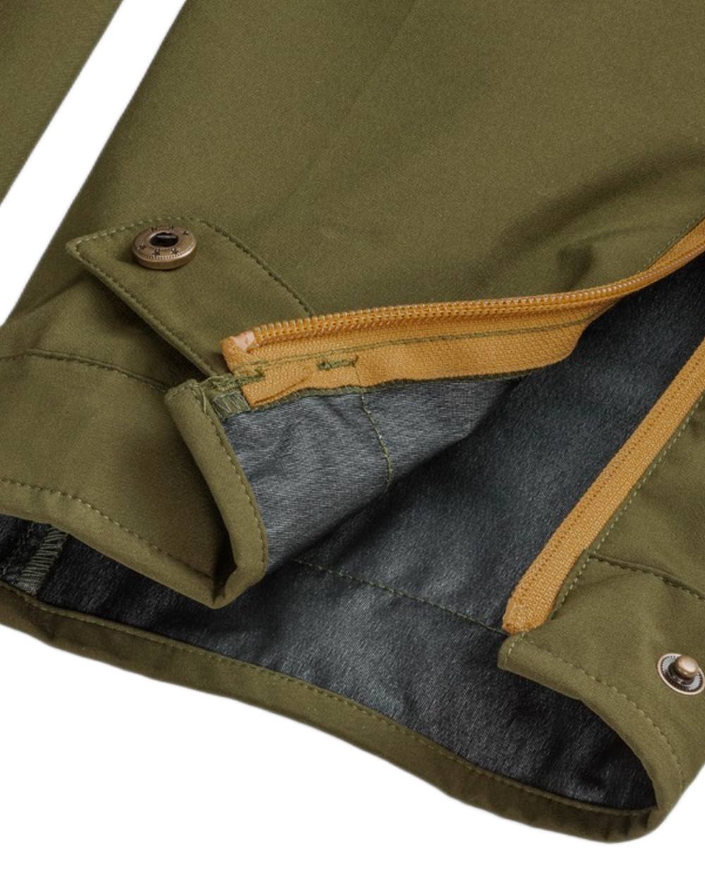 Leaf Hunting Olive Coloured Pinewood Mens Abisko Brenton Trousers on white background #colour_leaf-hunting-olive