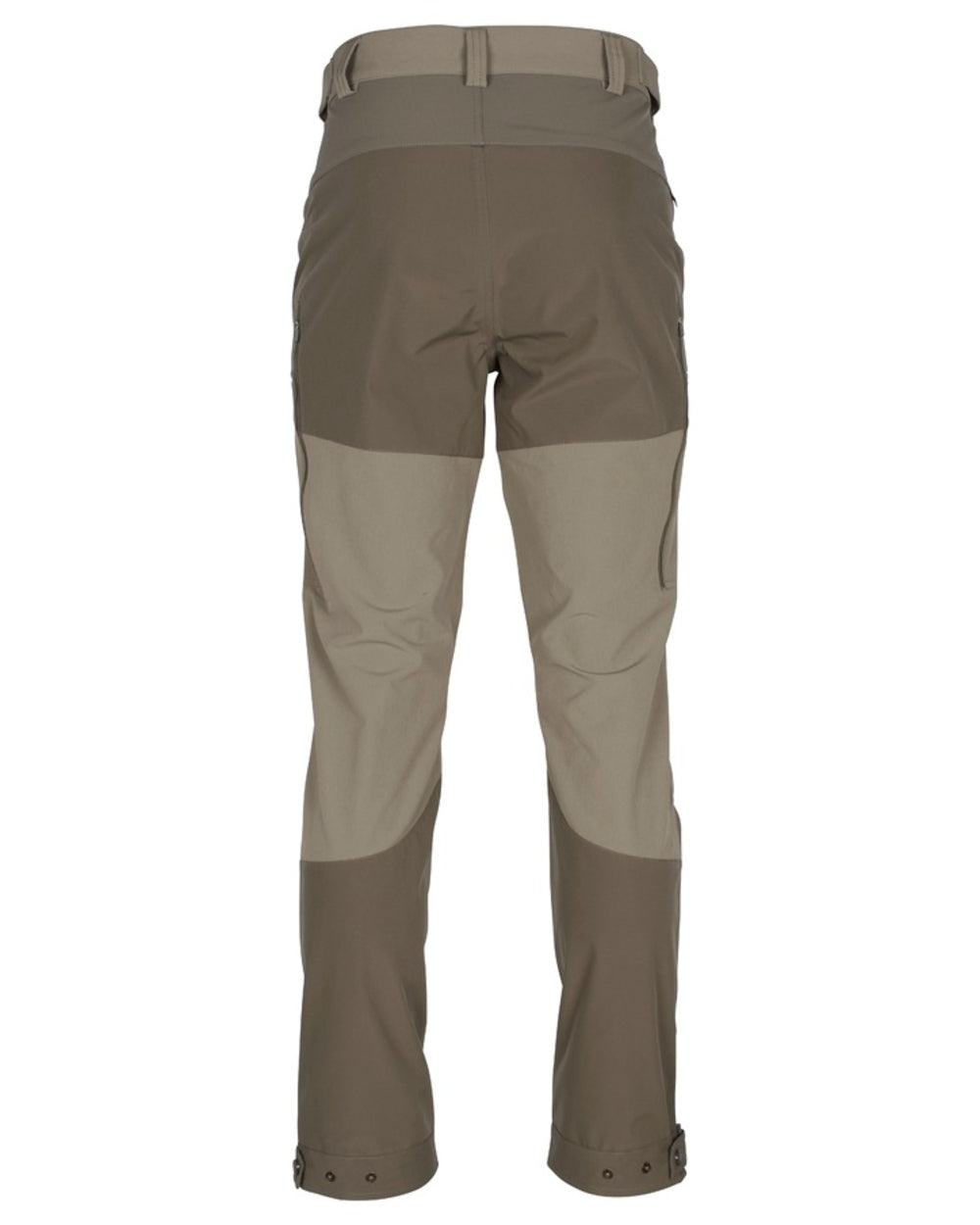 Mole Brown Coloured Pinewood Mens Abisko Brenton Trousers on white background #colour_mole-brown