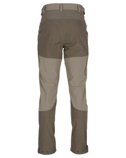 Mole Brown Coloured Pinewood Mens Abisko Brenton Trousers on white background #colour_mole-brown
