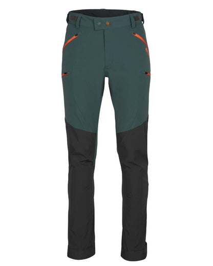 Urban Grey Dark Anthracite Coloured Pinewood Mens Abisko Brenton Trousers on white background #colour_urban-grey-dark-anthracite