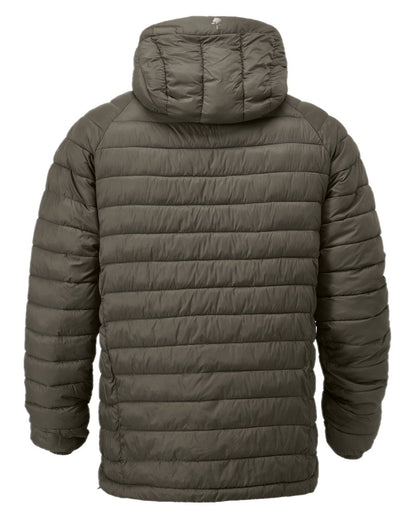 Clover Green Coloured Pinewood Mens Abisko Insulation Jacket on white background #colour_clover-green
