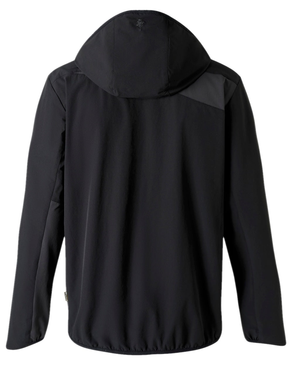 Black Dark Anthracite Coloured Pinewood Mens Abisko Light Stretch Jacket on white background #colour_black-dark-anthracite