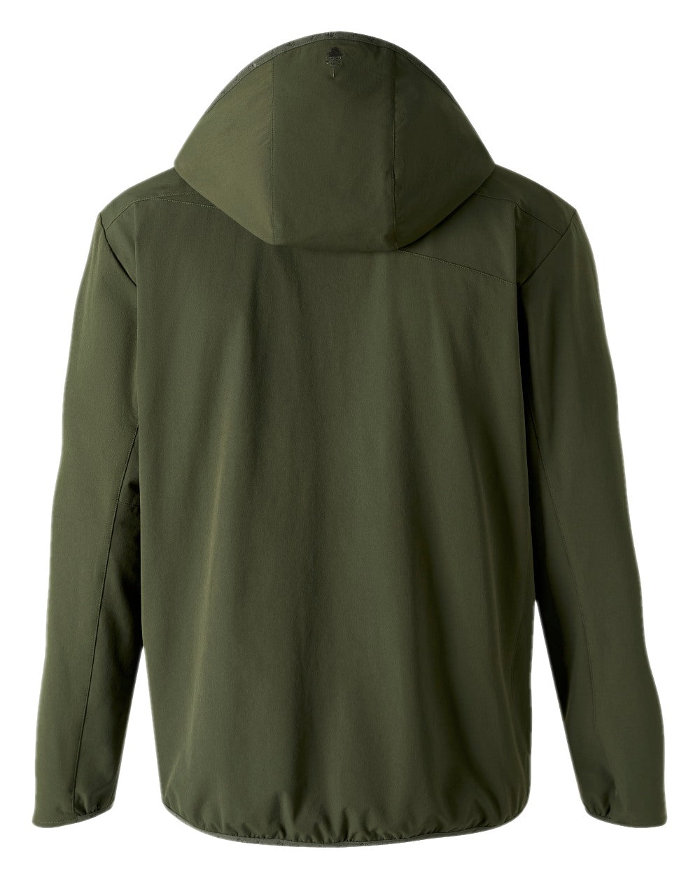 Mossgreen Coloured Pinewood Mens Abisko Light Stretch Jacket on white background #colour_mossgreen