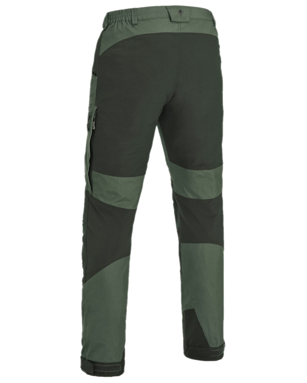 Mid Green Mossgreen Coloured Pinewood Mens Caribou TC-Lite Trousers on white background #colour_mid-green-mossgreen