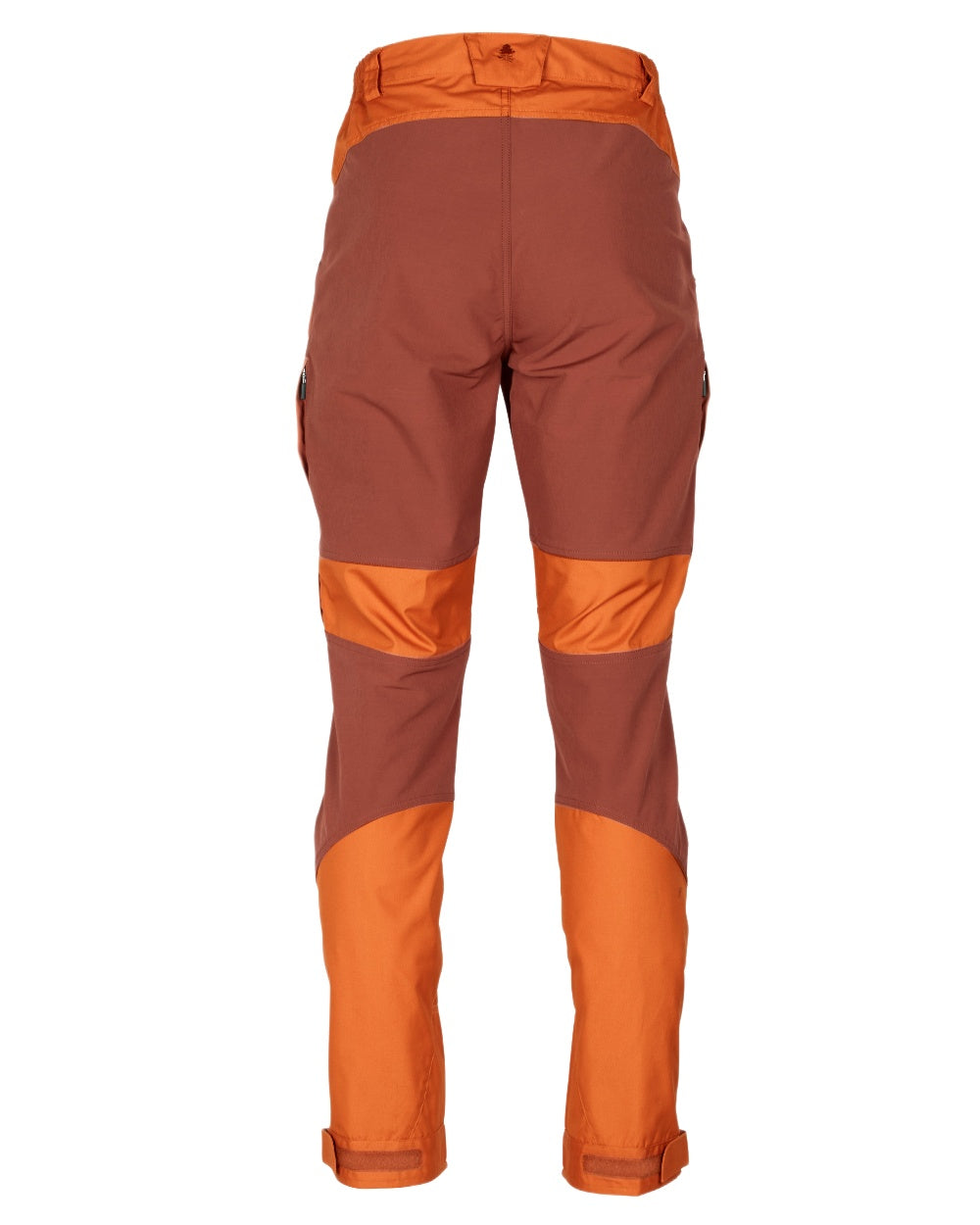 Burned Orange Terracotta Coloured Pinewood Mens Caribou TC Trousers on white background #colour_burned-orange-terracotta