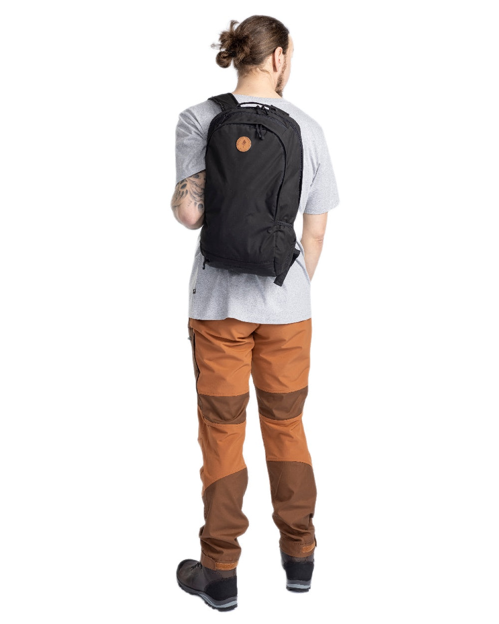 Nougat Fudge Coloured Pinewood Mens Caribou TC Trousers on white background #colour_nougat-fudge