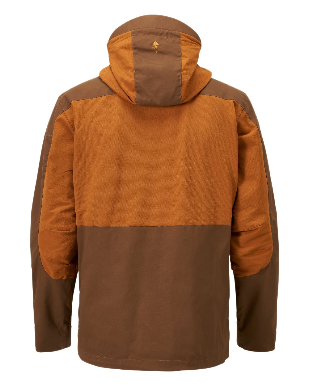 Fudge Nougat Coloured Pinewood Mens Finnveden Hybrid Extreme Jacket on white background #colour_fudge-nougat
