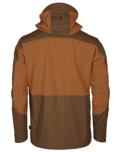 Fudge Nougat Coloured Pinewood Mens Finnveden Hybrid Jacket on white background #colour_fudge-nougat