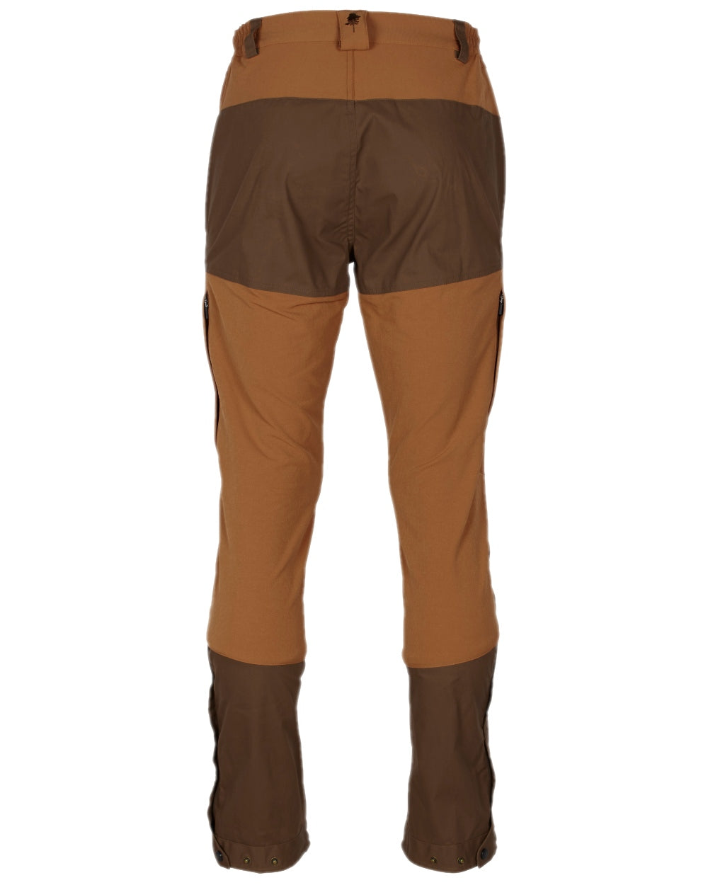 Fudge Nougat Coloured Pinewood Mens Finnveden Hybrid Trousers on white background #colour_fudge-nougat