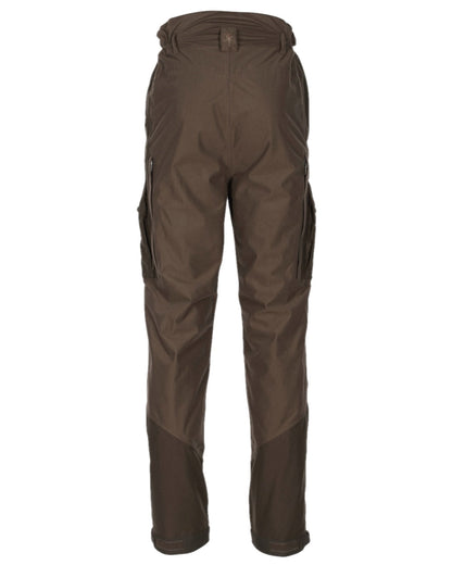 Hunting Brown Suede Brown Coloured Pinewood Mens Furudal Retriever Active Hunting Trousers on white background #colour_hunting-brown-suede-brown