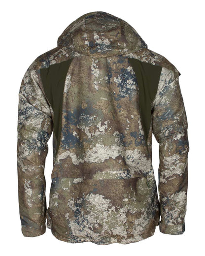 Strata Coloured Pinewood Mens Hunter Pro Xtreme 2.0 Camou Jacket on white background #colour_strata
