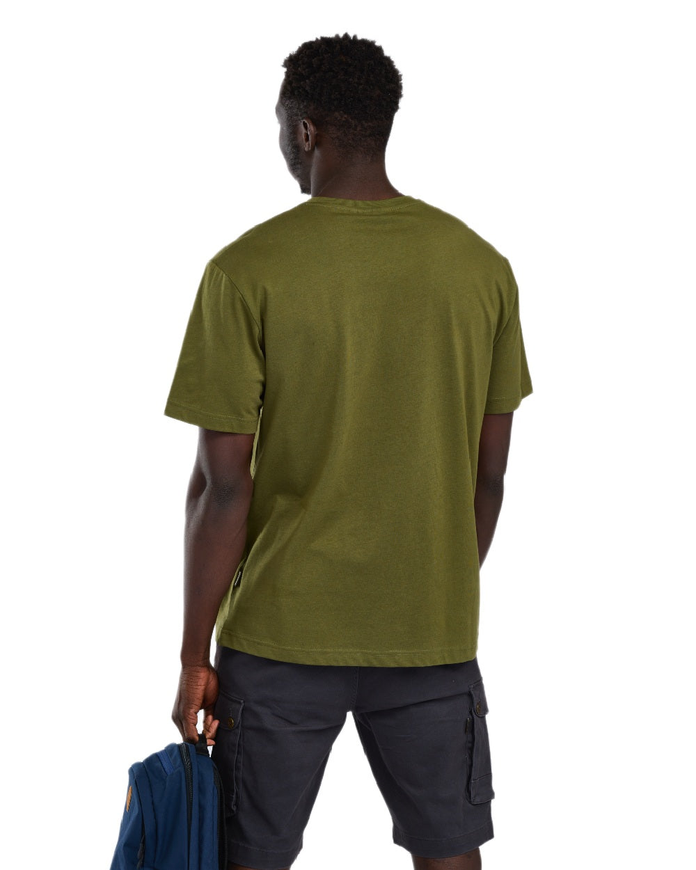 Grey Melange Pine Black coloured Pinewood Mens 3 Pack T-Shirt on white background #colour_grey-melange-pine-black
