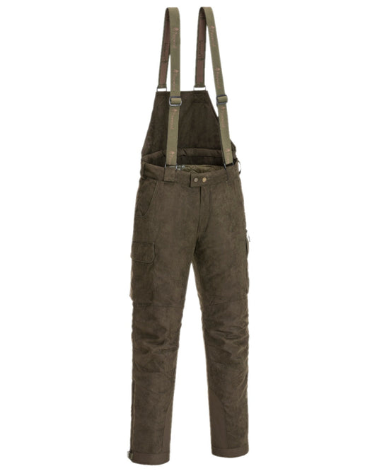 Suede Brown Coloured Pinewood Mens Smaland Abisko 2.0 Hunting Trousers on white background #colour_suede-brown