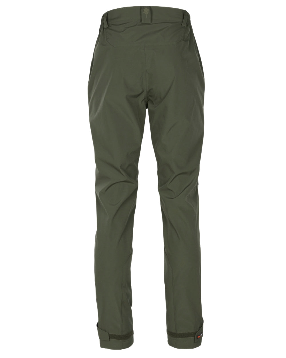 Moss Green Coloured Pinewood Mens Telluz Trousers on white background #colour_moss-green