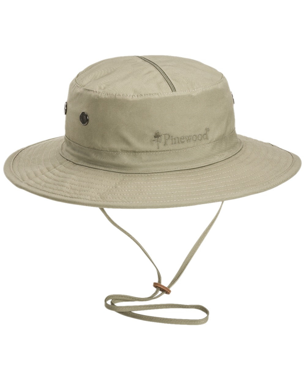 Light Khaki Coloured Pinewood Mosquito Hat on white background #colour_light-khaki