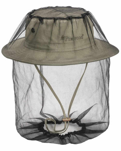 Light Khaki Coloured Pinewood Mosquito Hat on white background #colour_light-khaki
